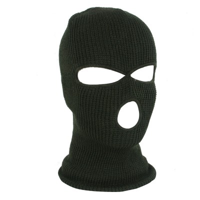 Hood Balaclava Full 3 hole winter black Face Ski hat Durag Unisex Bandana embroidered motorcycle cycling neck scarf ski mask