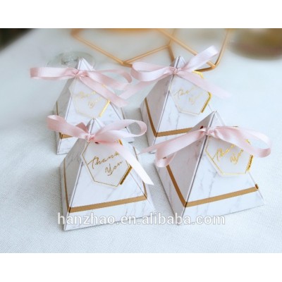 Hot Sale Triangle Sugar Box Sweet Candy Packing Wholesale