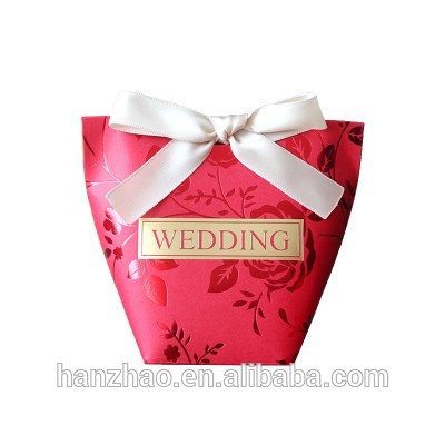 New Products Butterfly Wedding Sweet Box Paper Bag for Chocolate