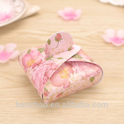 18*18cm Flower Shaped Print Candy Box Sweet Boxes Customizable